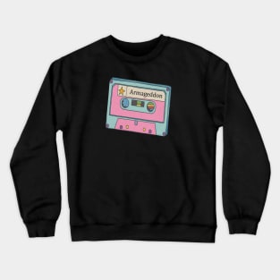 Vintage Cassette Tape Armageddon Crewneck Sweatshirt